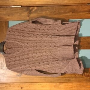 Free People Chunky Purple Sweater size XSmall